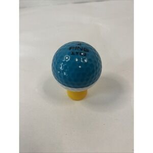 Ping Eye 2 #4 Golf Ball Two Tone Teal & White Black Print